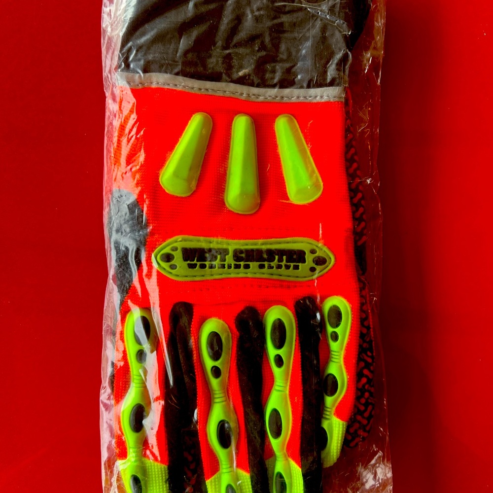 West Chester Synthetic Leather And Spandex Mechanics Gloves